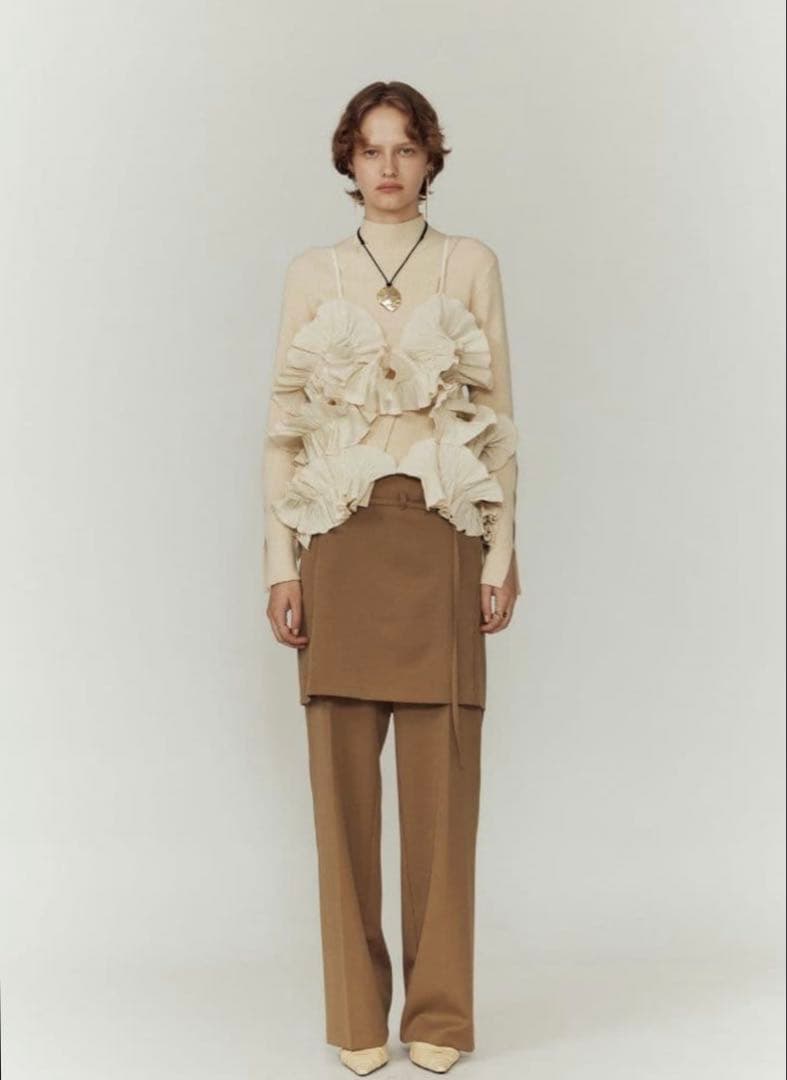 トップス Eaphi FEELING FRILLS BUSTIER