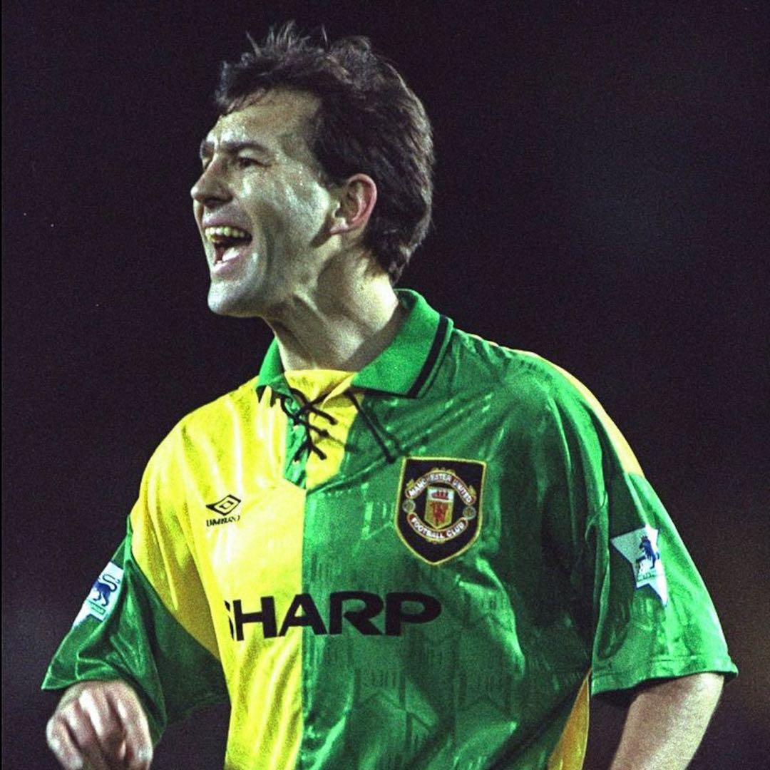 山*賊様 マンチェスターユナイテッド　92-94年　サードユニフォーム