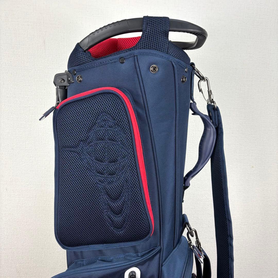 ビームス【BEAMS】スタンド式キャディーバッグ 《ネイビー色》