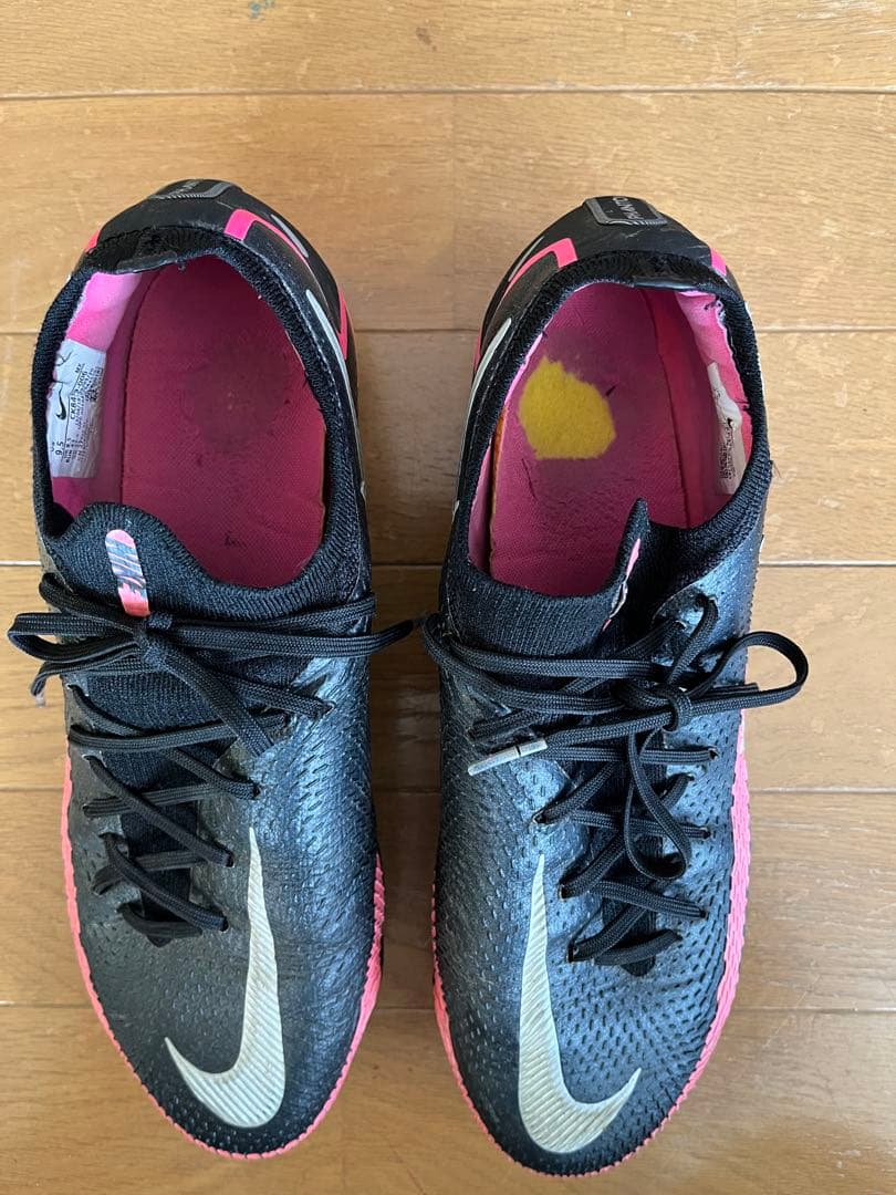 NIKE ファントムGT サッカースパイク ブラック✖️ピンク 27.5cm