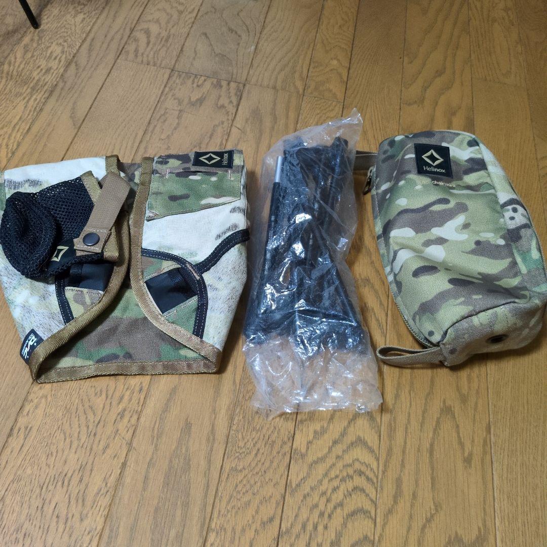 【美品】Helinox　タクティカルチェアミニ　マルチカム