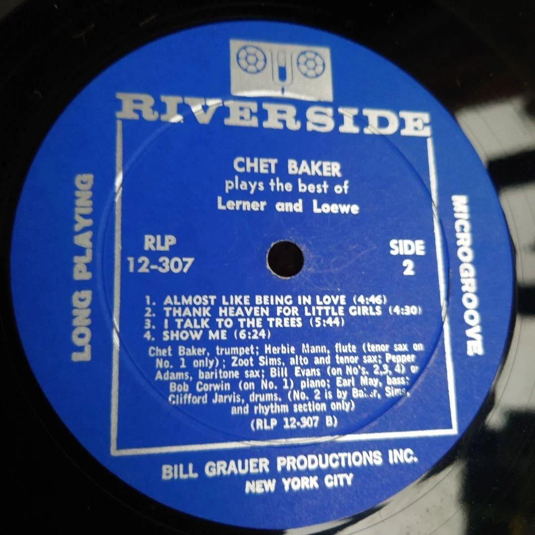 米国ChetBakerPlaysTheBestOf Lerner&Loewe