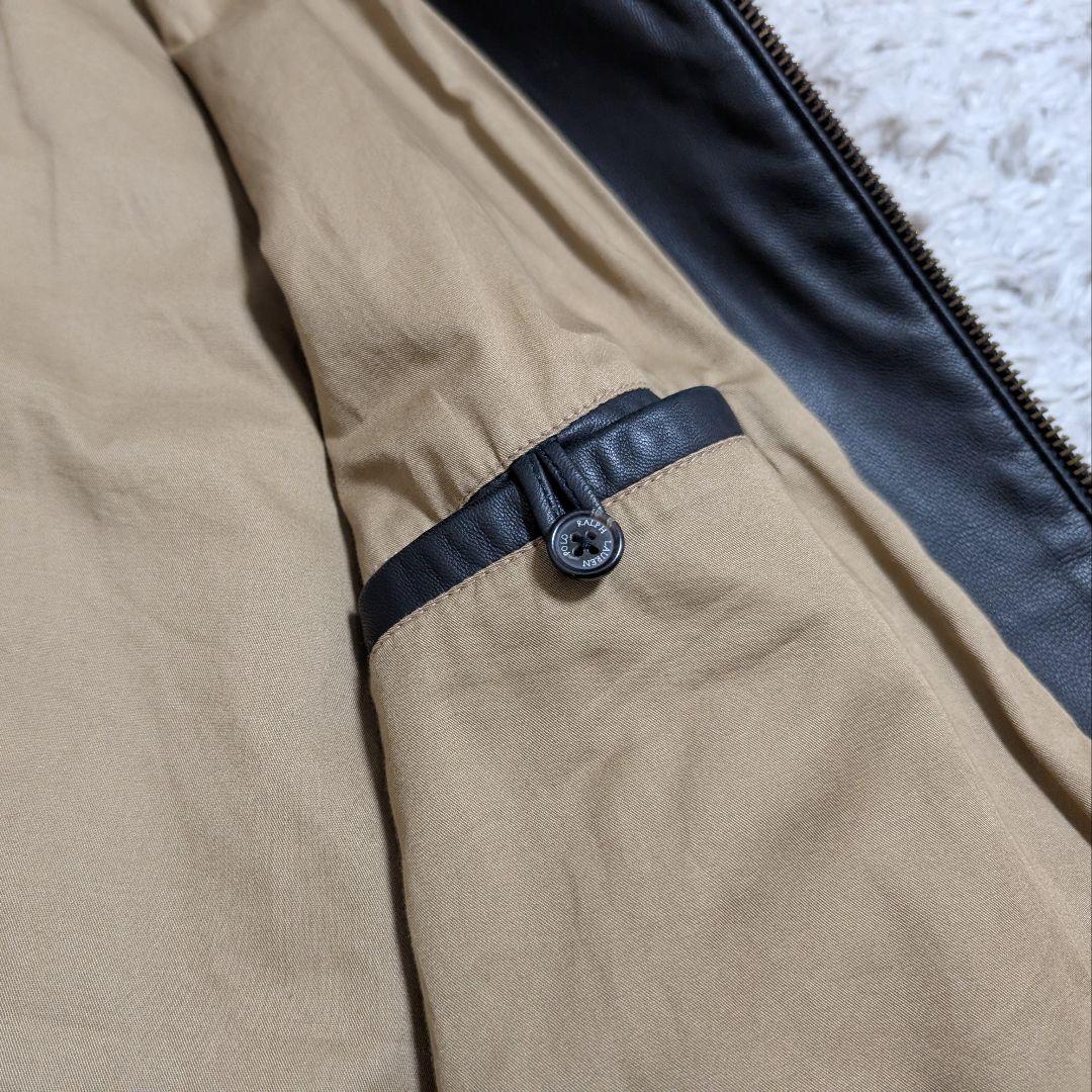POLO by Ralph Lauren レザージャケット 羊革 黒 XL