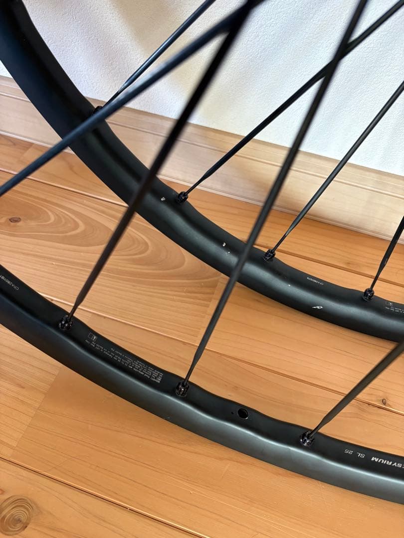 MAVIC キシリウムsl25 disk 軽量ホイール　ロードバイク　前後セット