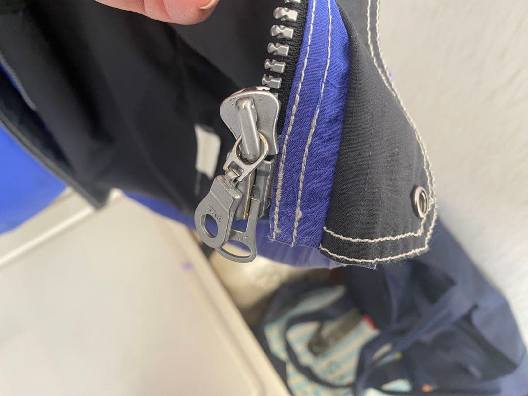 TEAM DAIVA フィッシングジャケット 青　(即購入可能)