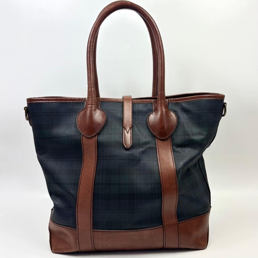 専用RALPH LAUREN トートバッグ PVC 大容量 A4収納可