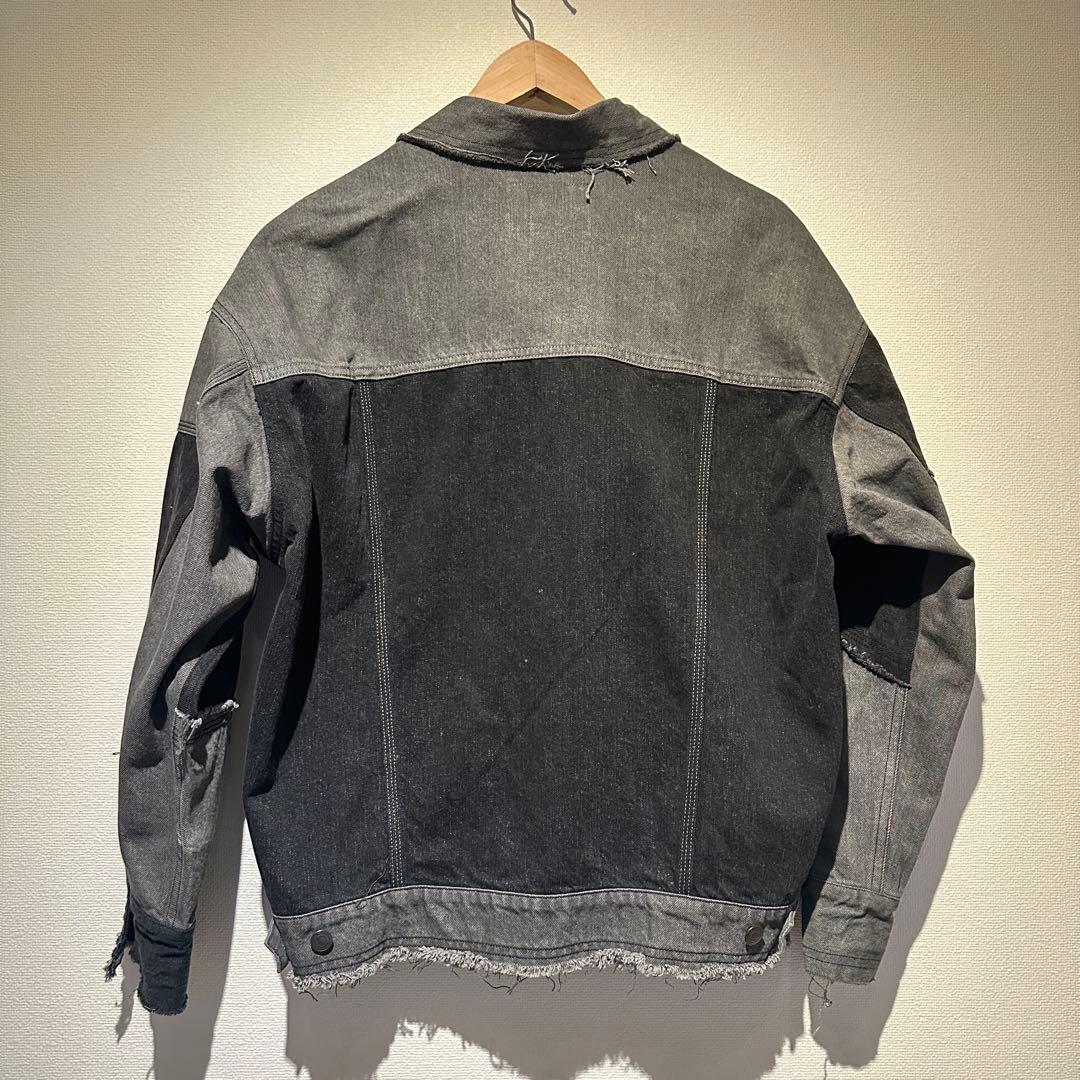 【MAISON SPECIAL】バイカラー デニムジャケット