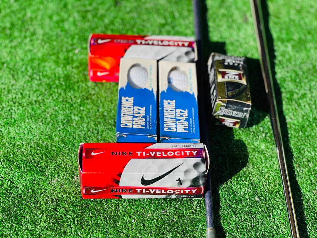 Nike VR Pro ゴルフクラブ2本セットとボール