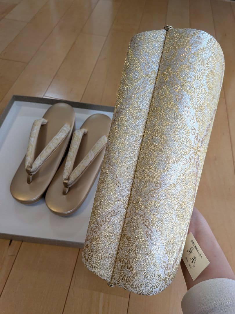 礼装　和装バッグ草履セット　紗織ブランド　結婚式　入学式　卒業式