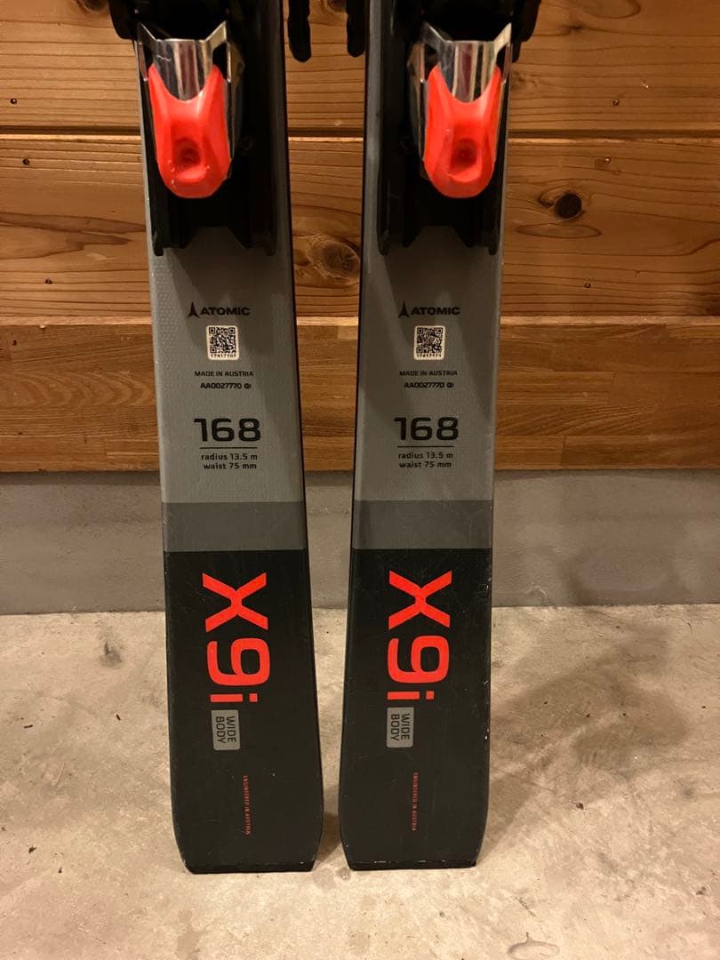 スキー ATOMIC REDSTER X9i SERVOTEC WB 168cm