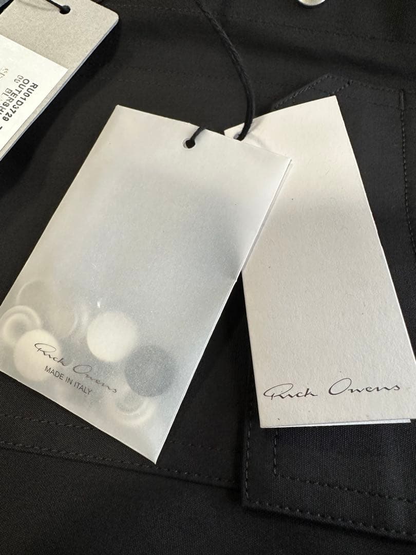 早い者勝ち‼️新品未使用　RickOwens アウターシャツ　DARKSHDOW