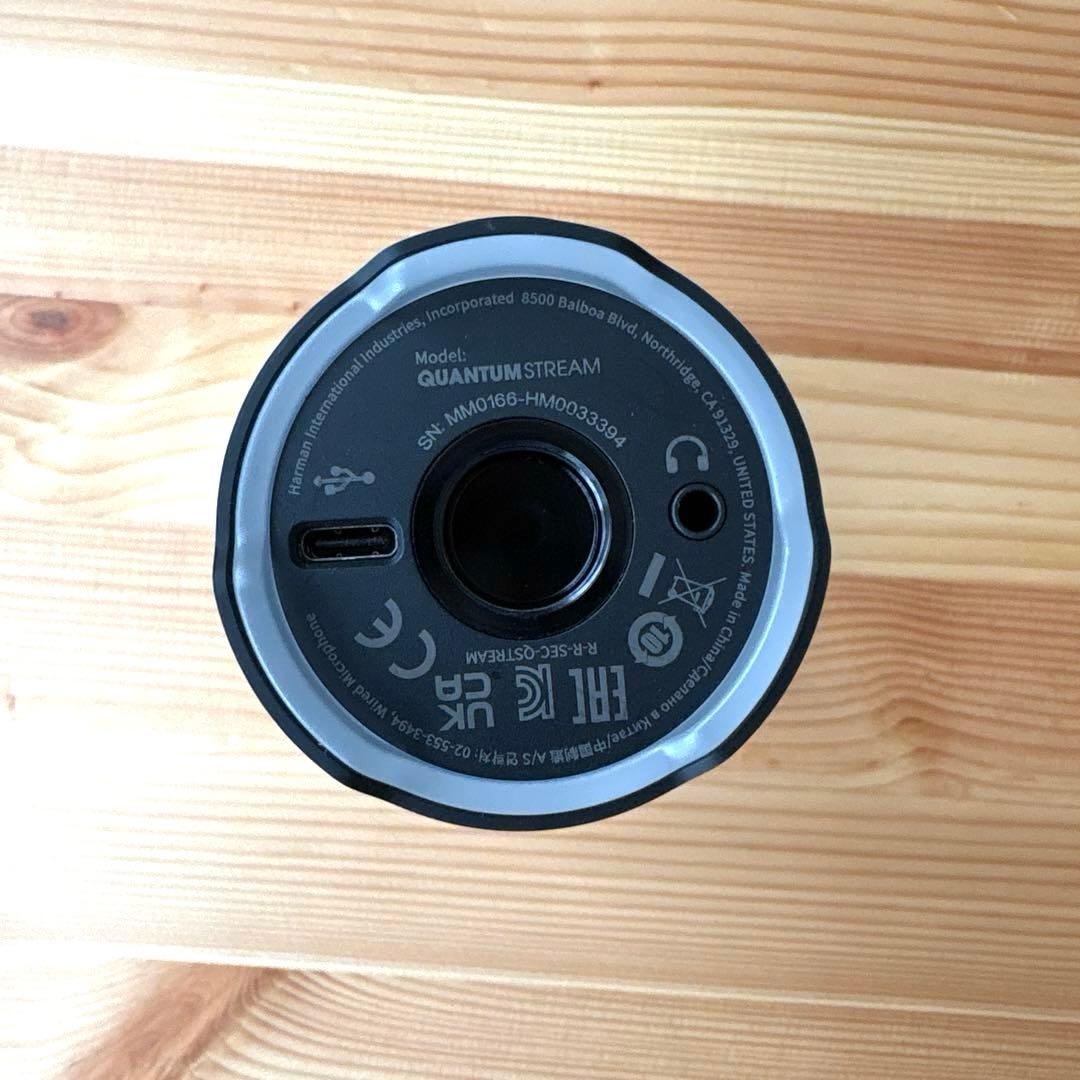 JBL Quantum Stream USBコンデンサーマイク 黒 ブラック