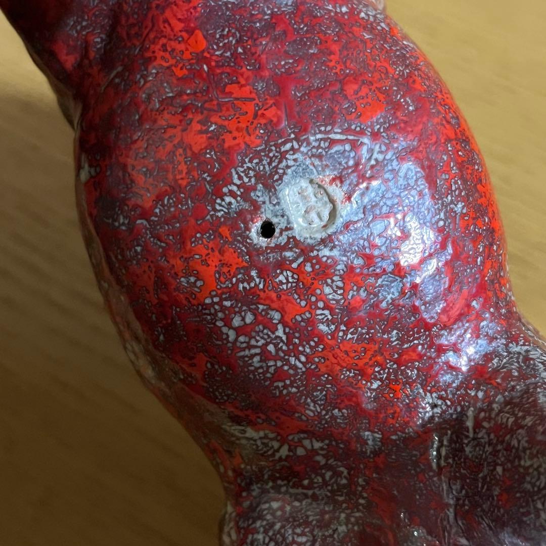 箕面焼 松田箕山 赤馬