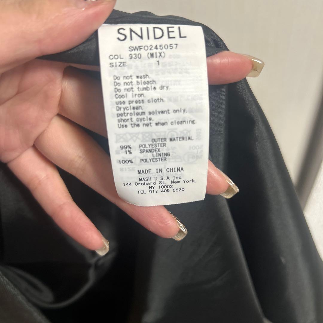 snidel ジレワンピース