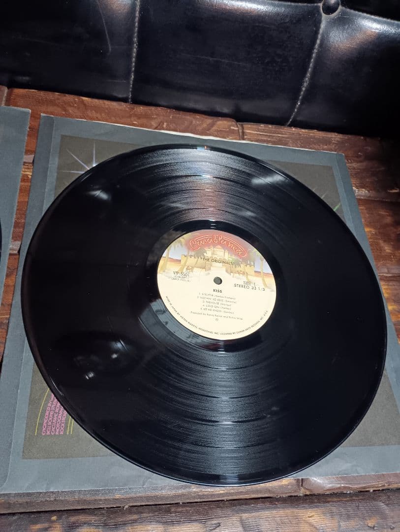 3LP 地獄の全貌 The originalsキッス KISS 特典　ステッカー