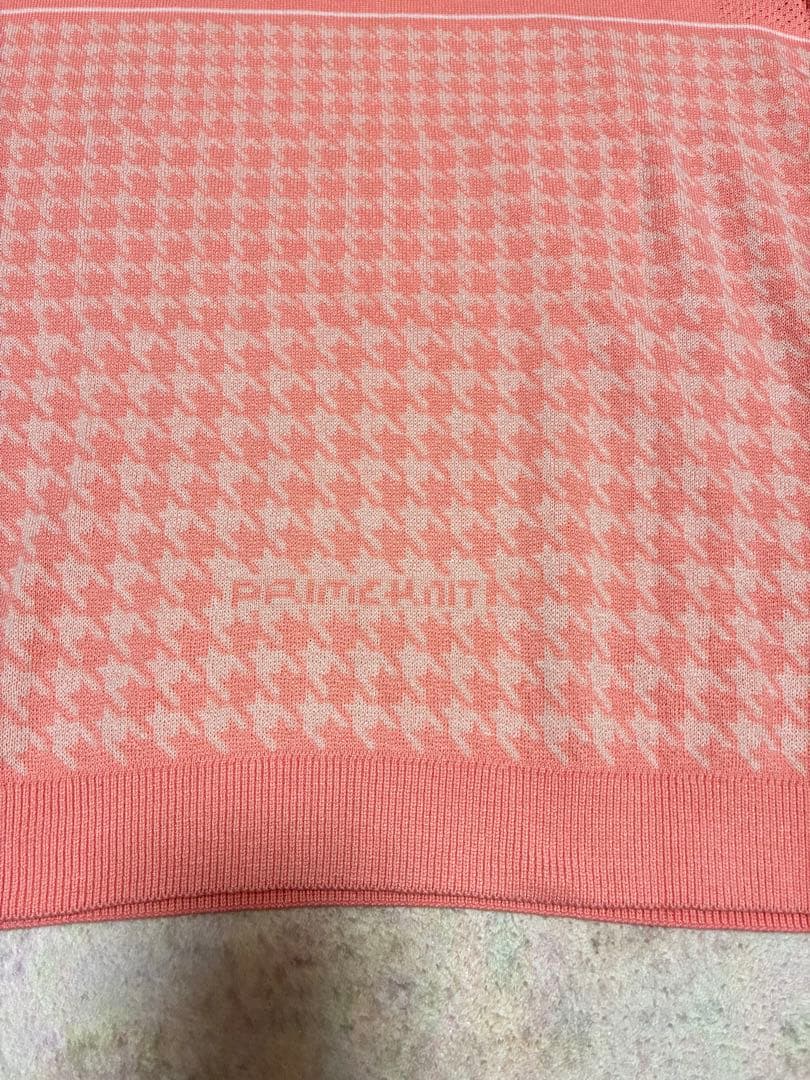 新品 L アディダスゴルフ 千鳥格子プライムニット＆プリーツスカート 上下セット