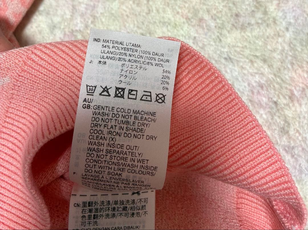 新品 L アディダスゴルフ 千鳥格子プライムニット＆プリーツスカート 上下セット