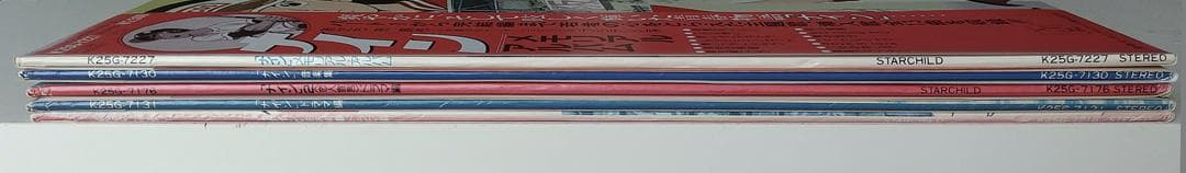 アニメ ナイン LPレコード 5点セット 初回特典ポスター付き あだち充