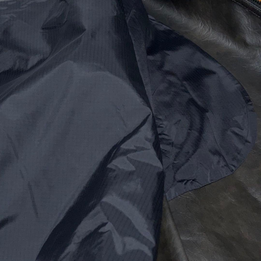 NUTEMPEROR フェイクレザージャケット ブルゾン ナットエンペラー/3