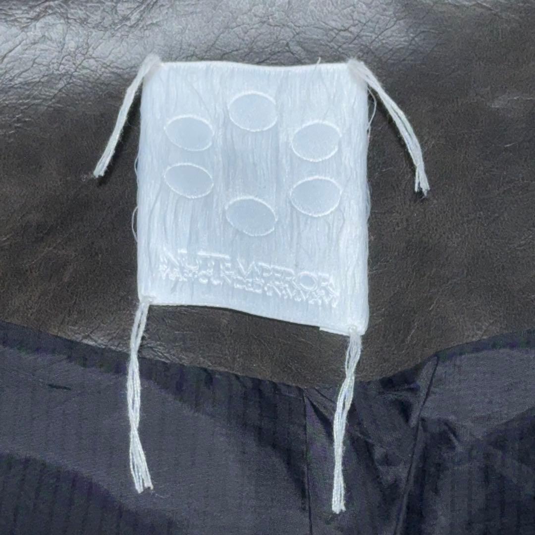 NUTEMPEROR フェイクレザージャケット ブルゾン ナットエンペラー/3