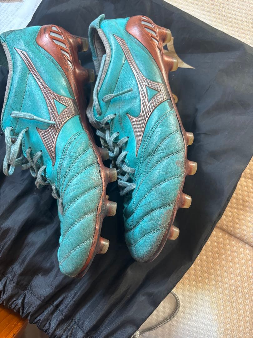 MIZUNO モレリアネオ3 カタールW杯 限定色Azure Blue 25.5