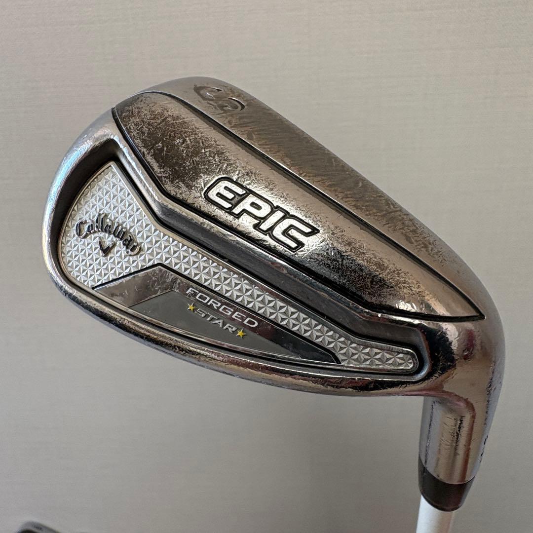 EPIC FORGED STAR 6i~SW 7本セットフレックスL レディース