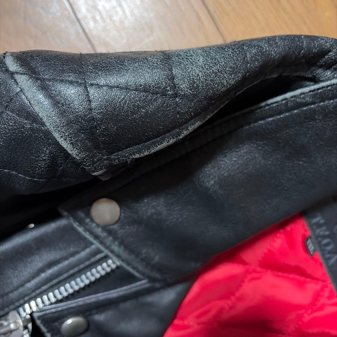 武装戦線 COLLARSダブルライダースジャケット 鈴木恵三モデル