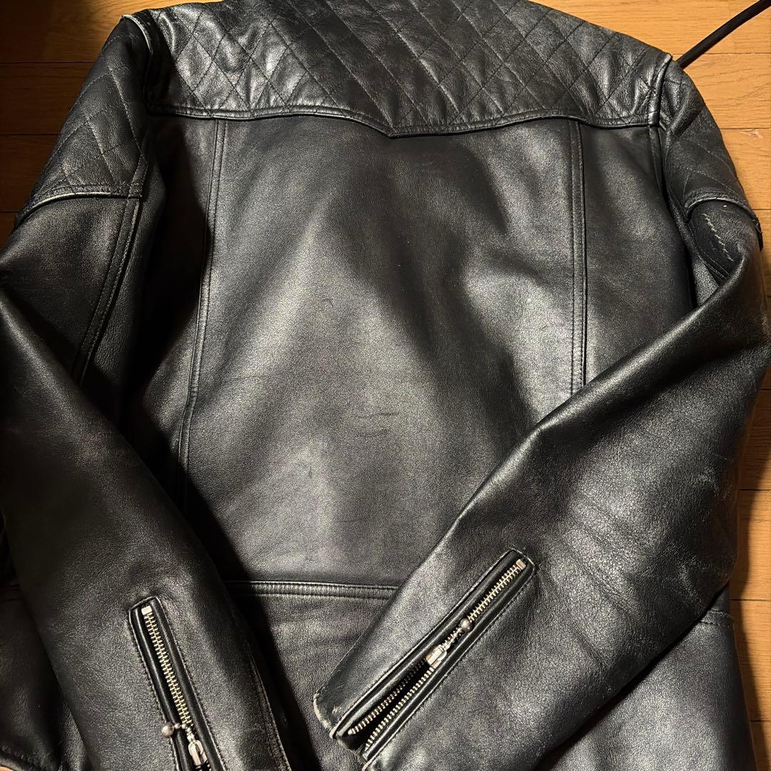 武装戦線 COLLARSダブルライダースジャケット 鈴木恵三モデル