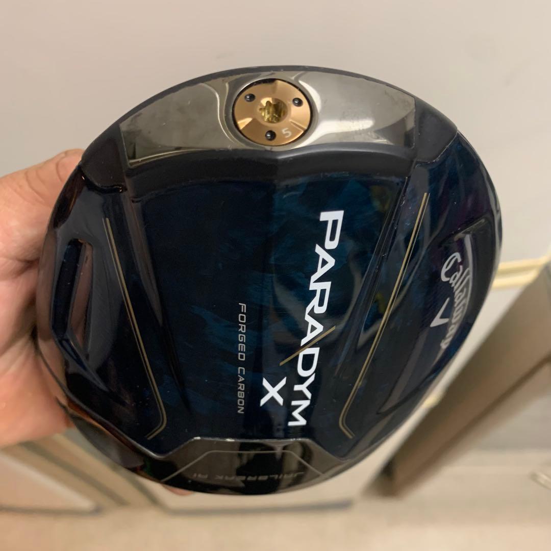 キャロウェイ パラダイムX 9.0度 ドライバー ヘッド ヘッドカバー付き