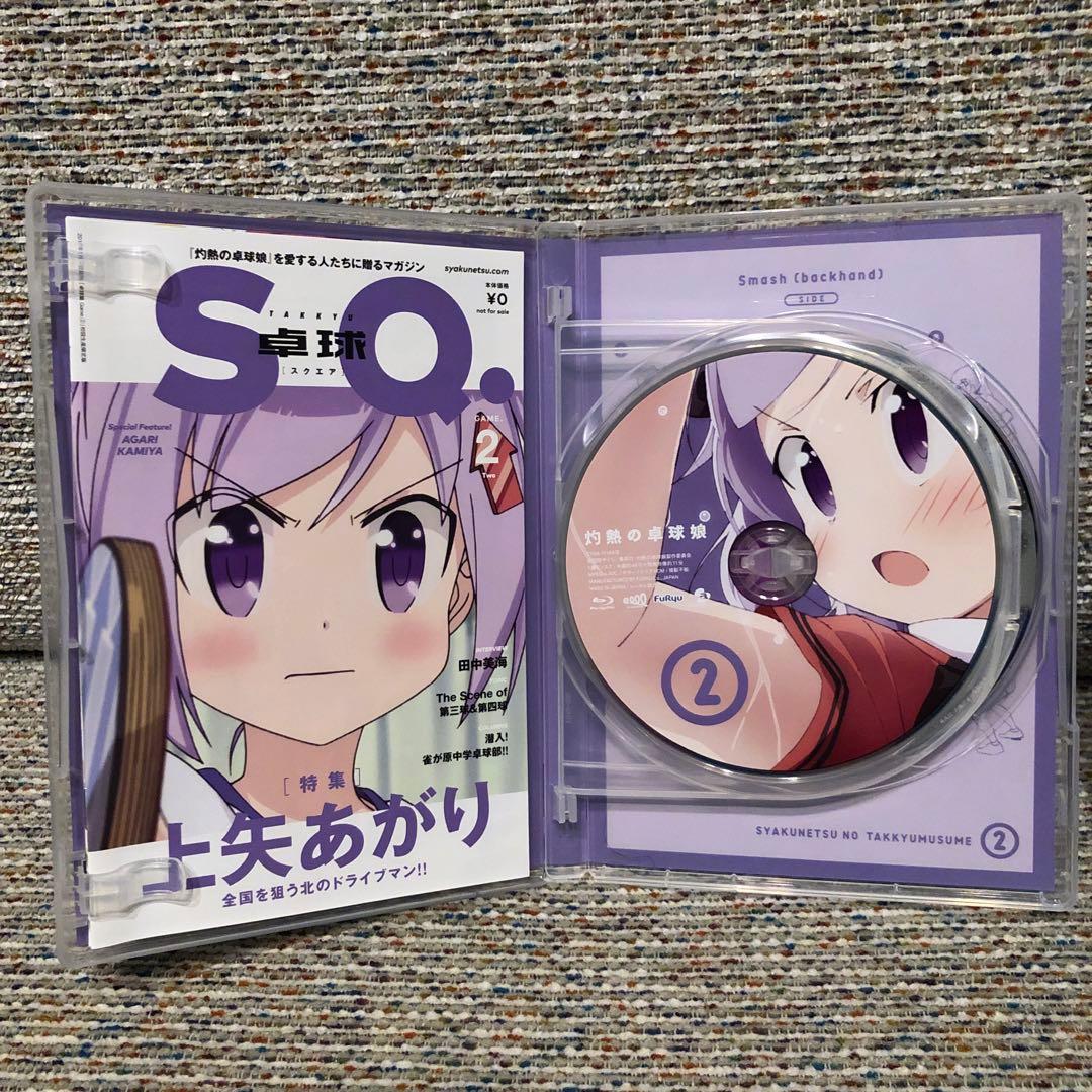 灼熱の卓球娘 1〜6巻　初回生産限定盤セット　Blu-ray