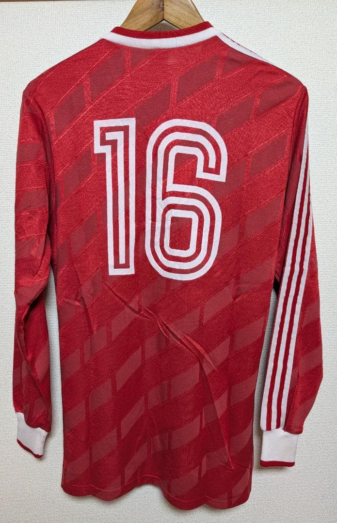 正規品 超希少 ドルトムント 86–87 アウェイ 長袖 #16 支給品可能性