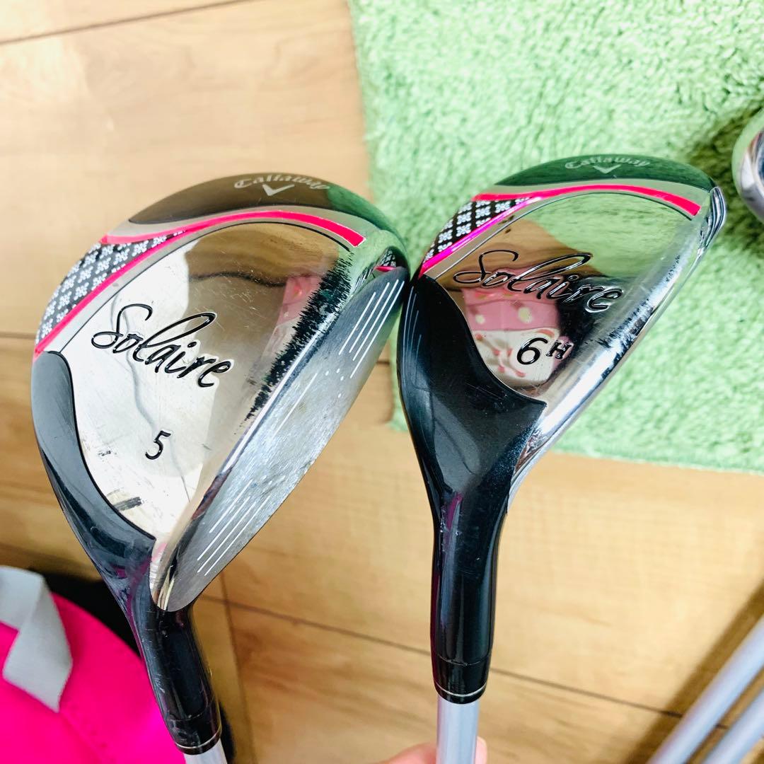 Callaway Solaire レディース ゴルフクラブセット 6本