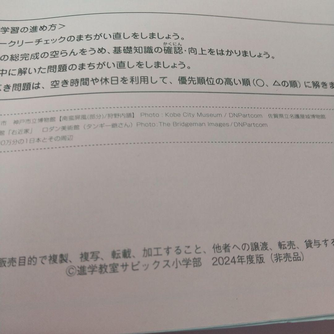 重要暗記教材　サピックス　SAPIX 社会　知識の総完成　36回&SS特訓