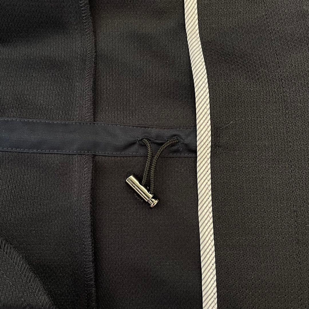 レリアン　未使用　ロシャス　春夏ノーカラーベスト　ジレ　濃紺