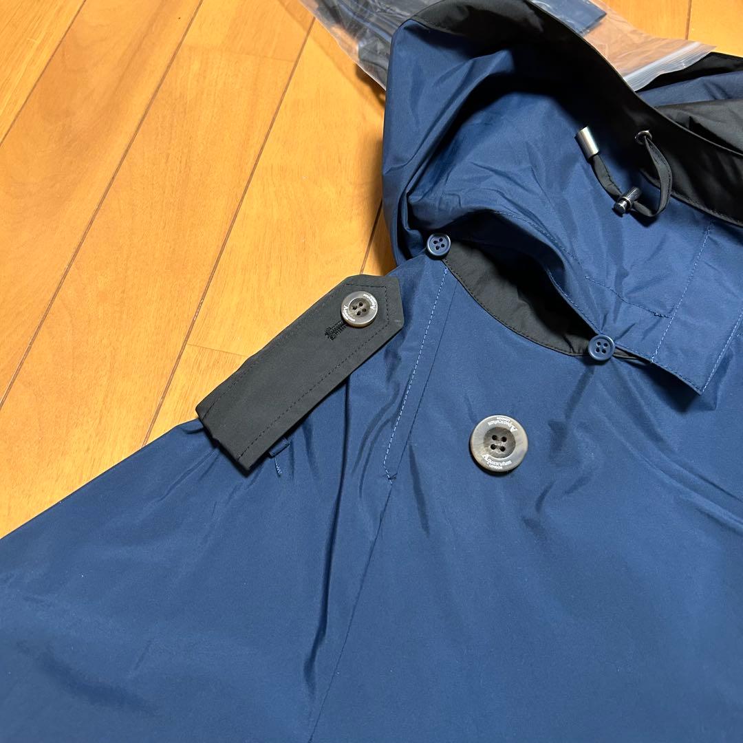 アクアスキュータム★トレンチデザインレインコート★M-L対応★新品★ネイビー★