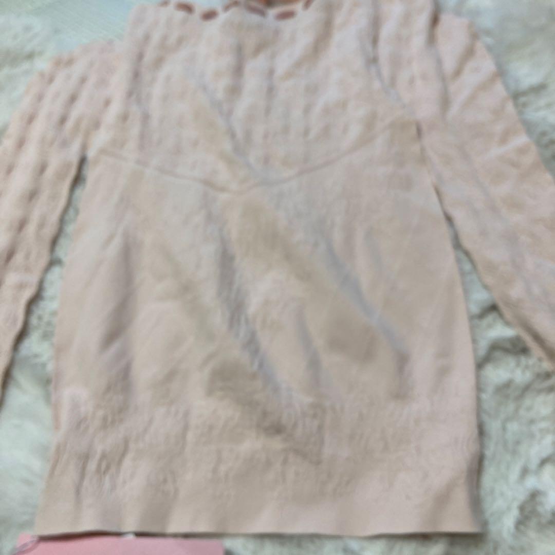 新品チャコットジゼルデザインニットトップMノーソーイング定価14300バレエ