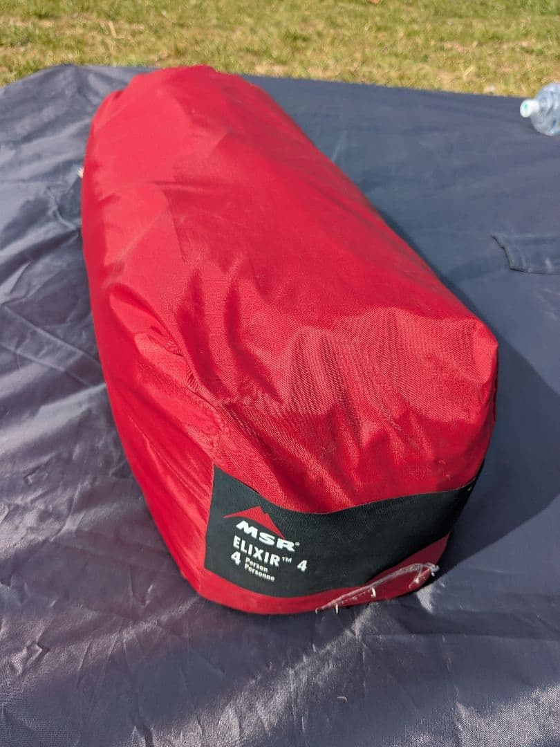MSR　エリクサー4　フットプリント付き　フライシート欠品