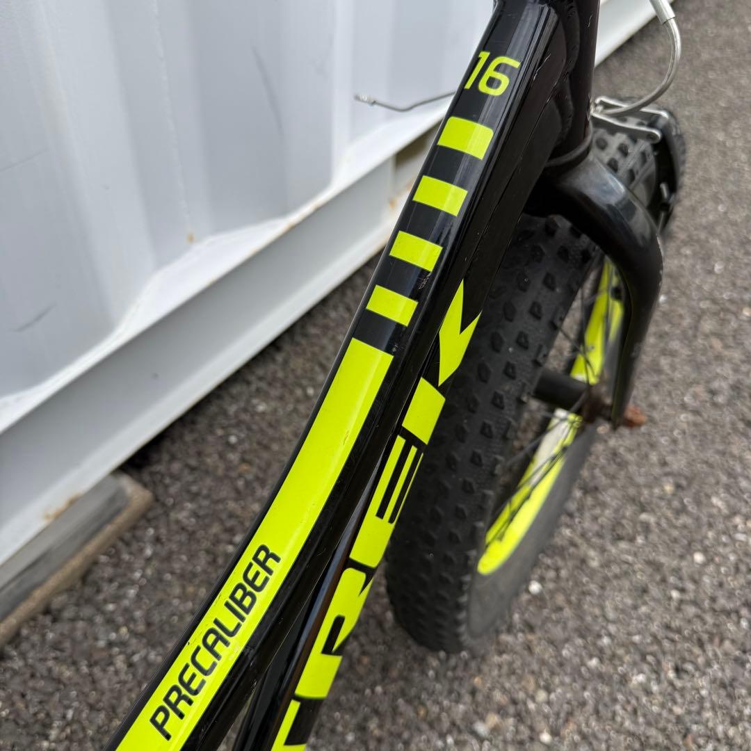 子供用自転車 16インチ Precaliber 身長99-117cm ブラック