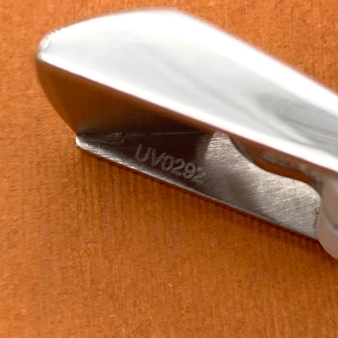 美品 ルイヴィトン タンブール ベルト モノグラム ワンタッチ ホライゾン 白