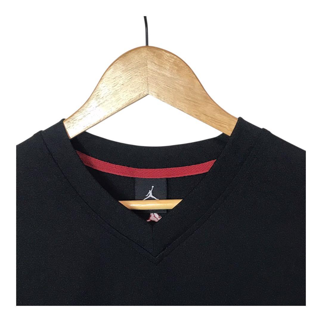 ナイキ　ジョーダン　上下セット　半袖　ハーフパンツ　ロゴ　ビッグサイズ　ブラック