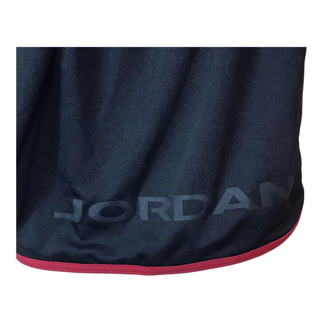 ナイキ　ジョーダン　上下セット　半袖　ハーフパンツ　ロゴ　ビッグサイズ　ブラック