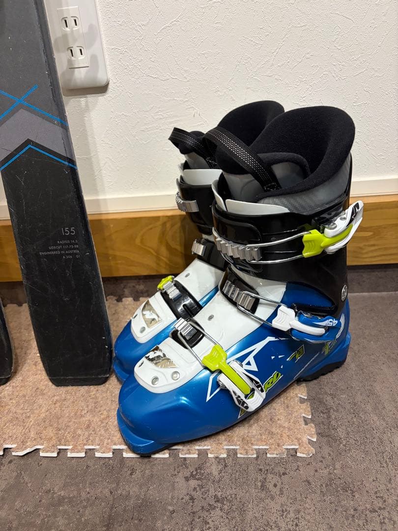 ★4点セット メンテナンス.HOTWAX済★ salomon head k2