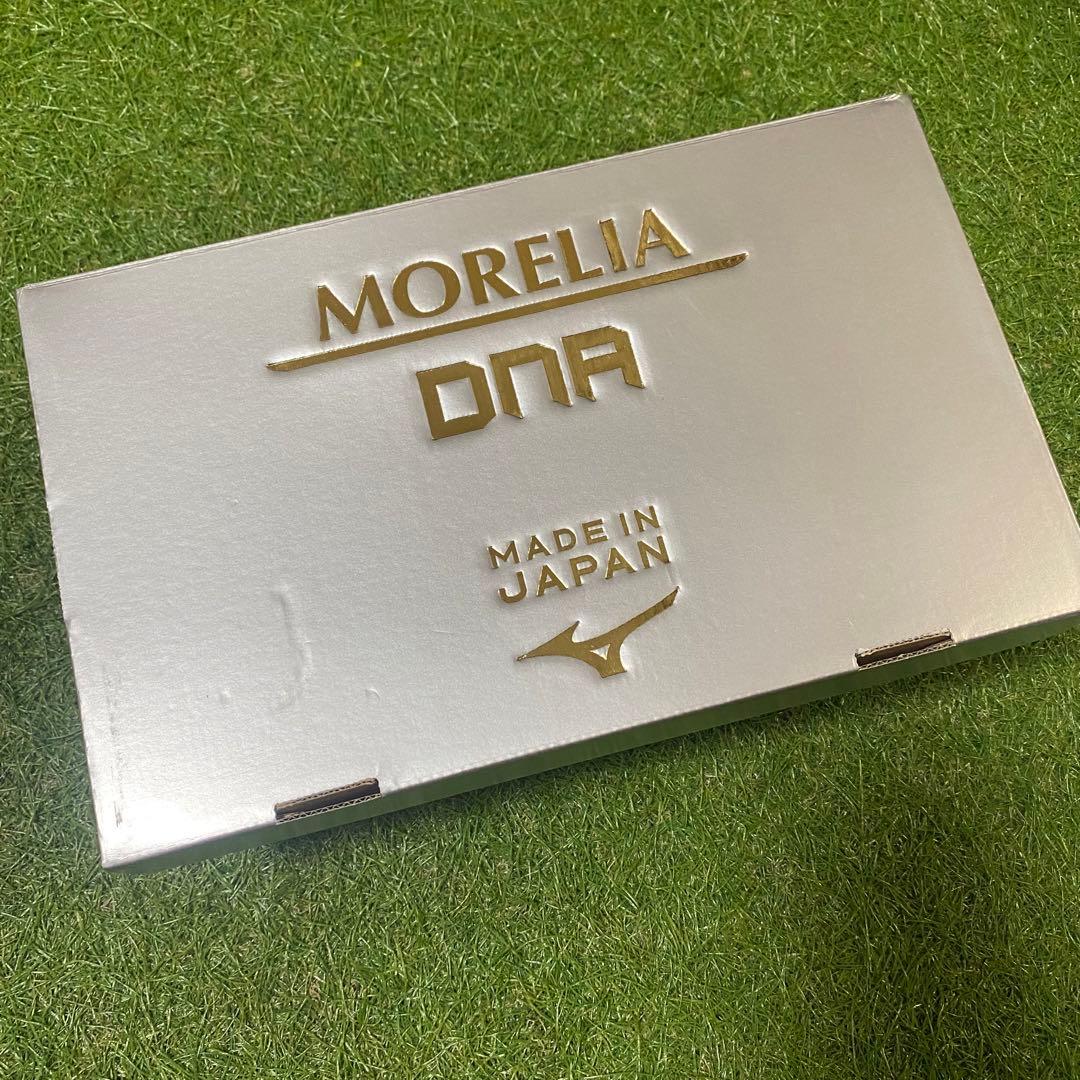 新品【希少サイズ24.0cm】ミズノ モレリアDNAジャパン プラチナシルバー