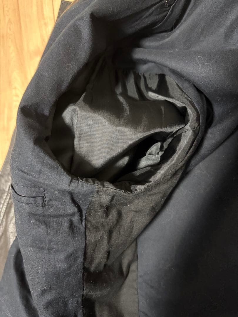 た*ち様 初期 09ss Margiela ハの字 ライダース ジャケット 黒