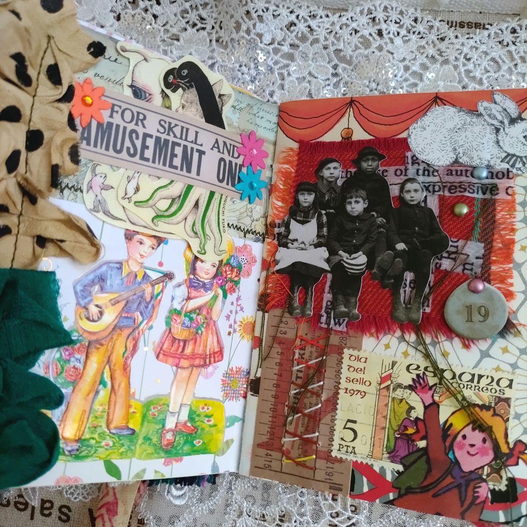 ジャンクジャーナル 雑記帳 フレークシール20枚 おすそ分け