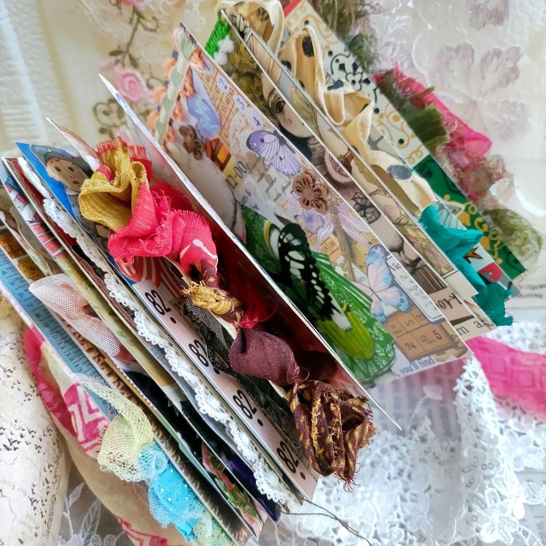 ジャンクジャーナル 雑記帳 フレークシール20枚 おすそ分け