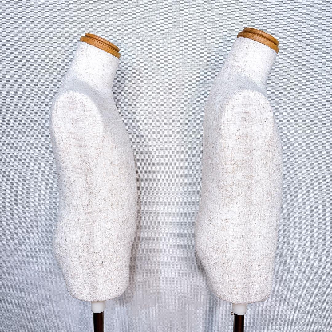 【美品】 子供用 布製トルソー 木製ヘッド付き 2体セット ②