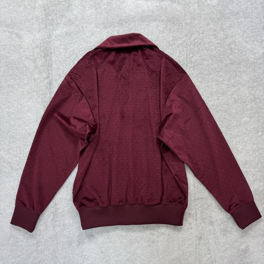 Lサイズ 新品 adidas モノトラックトップ モノグラム ベロア