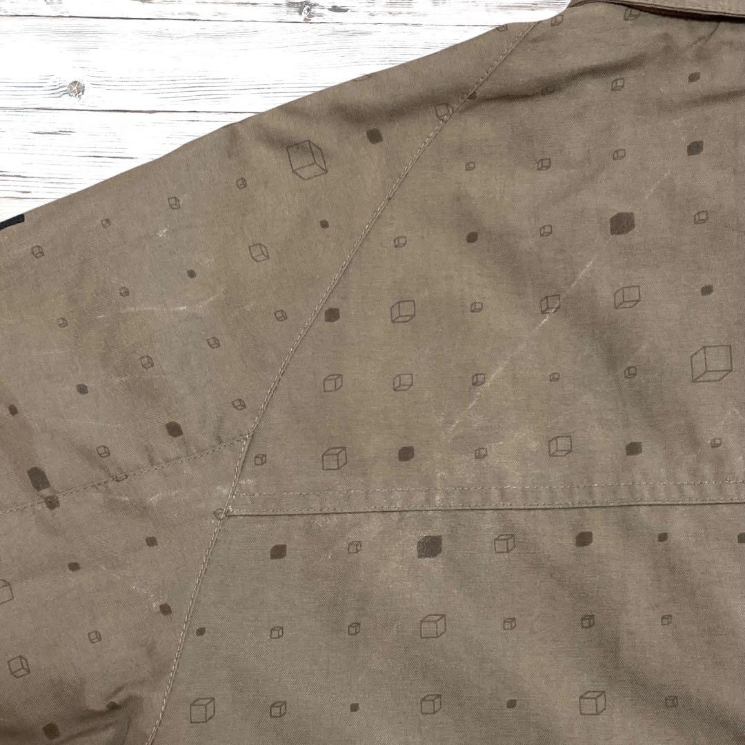 ステューシー STUSSY ジャケット 総柄 カーキ XL 1947