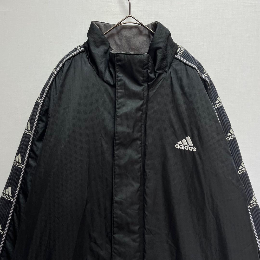 00s 【adidas】CLIMAWARM ベンチコート ロング 防寒 スポーツ